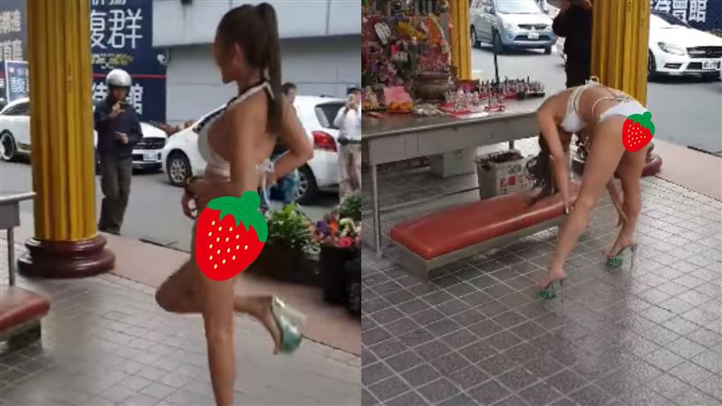 艷舞酬神！馬尾妹搖美尻下腰　網暴動
