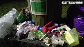 韓粉,韓國瑜,凱道,造勢,垃圾　圖／讀者提供