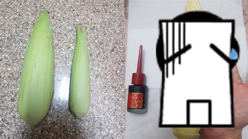 阿嬤養的「怪物玉米筍」網驚：好粗！
