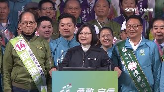 小英籲國會過半　力阻「吳斯懷們」