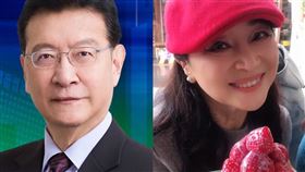 ▲趙少康,周玉蔻（圖／翻攝TVBS少康戰情室、周玉蔻臉書）