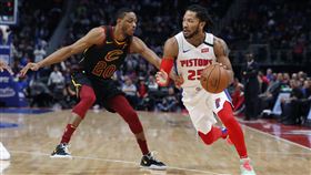 ▲羅斯（Derrick Rose）錯失絕殺，活塞延長賽輸騎士。（圖／美聯社／達志影像）