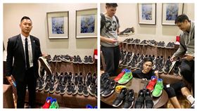 ▲陳建州送寶島夢想家球員限量潮鞋（圖／翻攝自陳建州FB）