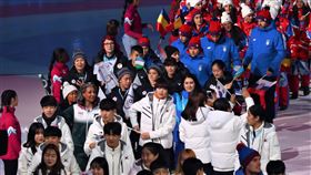 ▲中華冬季青年奧運代表團出席開幕典禮。（圖／中華奧會提供）