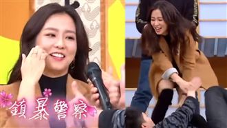 張立東鹹豬手！女神周曉涵大外割撂倒
