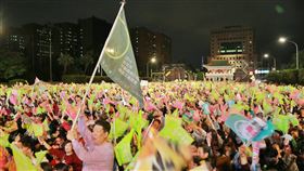 （圖／記者林士傑攝影）蔡英文,凱道,造勢