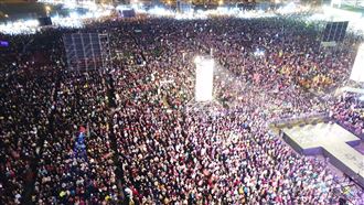 爆棚了！高雄30萬人站出來挺小英