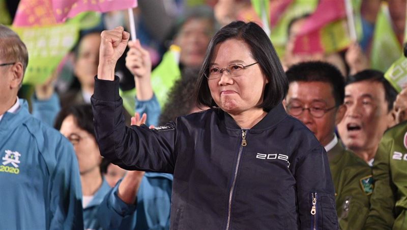 光復高雄　小英得票在高雄首度破百萬