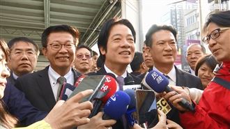 賴清德燦笑投票　曝兒返鄉：沒給壓力