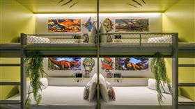 大選後喝ㄎㄧㄤ就住這　北市蛋黃區飯店讓你「醉」得其所 天成文旅 華山町 提供 恐龍展