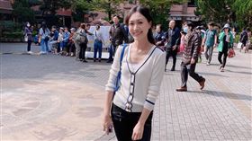 前「甜心主播」郭惠妮今一早完成投票。（圖／翻攝自郭惠妮臉書）