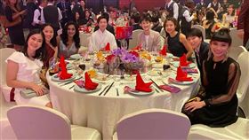 ▲戴資穎在晚宴上開心自拍。（圖／取自戴資穎粉絲團）