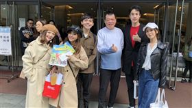 孫德榮與卓文萱、黃豪平、凱希、可青（孫德榮提供）