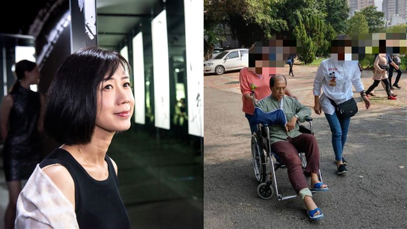 車禍重傷剛開完刀　72歲翁忍痛投票