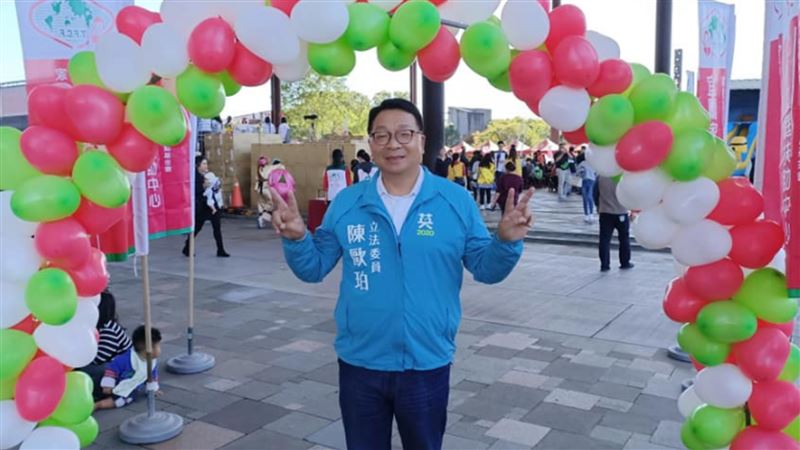 宜蘭立委陳歐珀勝出　自行宣布當選