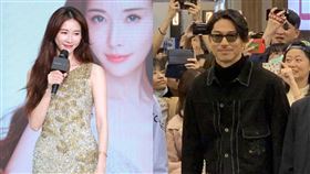 林志玲出席大陸三亞活動，與AKIRA分隔兩地。（圖／翻攝自微博）