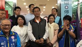 國民黨立委候選人傅大偉與嘉義市市長黃敏惠(翻攝自影片)
