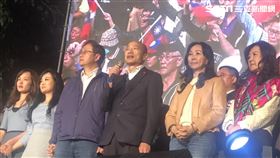 韓國瑜上台發表敗選感言(林恩如攝)