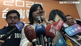 洪慈庸敗選談話／記者張雅筑攝