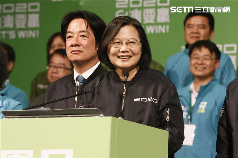 蔡英文當選連任　衝上微博熱搜榜第一