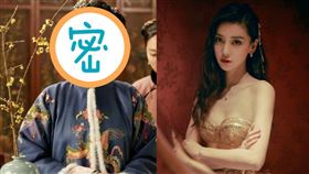 Angelababy首度嘗試清宮服，古典美仙氣十足。（圖／翻攝自微博）