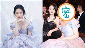 劉亦菲,空靈,氣質,身材,修圖,圓潤。翻攝自微博