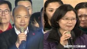看蔡英文8年前敗選感言哭了！網一對比韓國瑜：高下立判
合成圖資料照