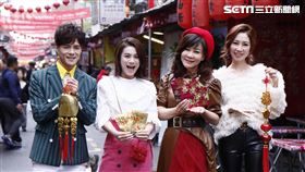 龍千玉《多情蝴蝶》、朱海君《花開的時》、向蕙玲《自作多情》與鄔兆邦的《人情留一線》
記者林聖凱攝影