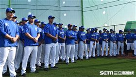 富邦悍將春訓展開。（圖／記者王怡翔攝影）