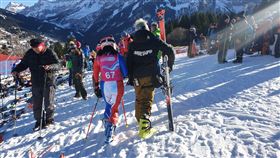 ▲李玟儀跟教練李永德。（圖／中華奧會提供）