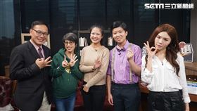 李晏榕盼不分區立委至少拿下15席
林亮君認為小黨吸引年輕人選票。
左起：政治評論員汪潔民、民進黨發言人李晏榕、台北市議員林亮君。