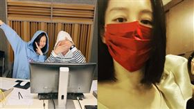 徐若瑄,Vivian,口罩,戴反,健康,流感,武漢,肺炎,防護,天氣,冷氣團,　圖／翻攝自