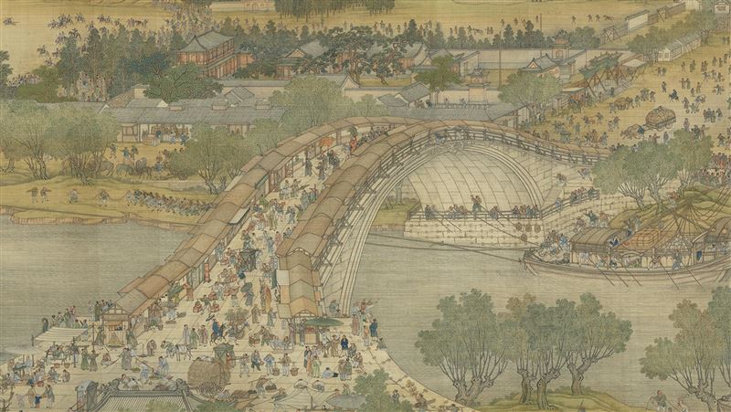 故宮清明上河圖　首赴南院展出