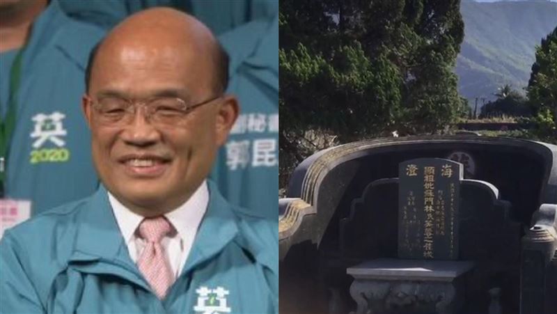 小英氣勢當紅　他曝隱憂：祖墳竟被弄