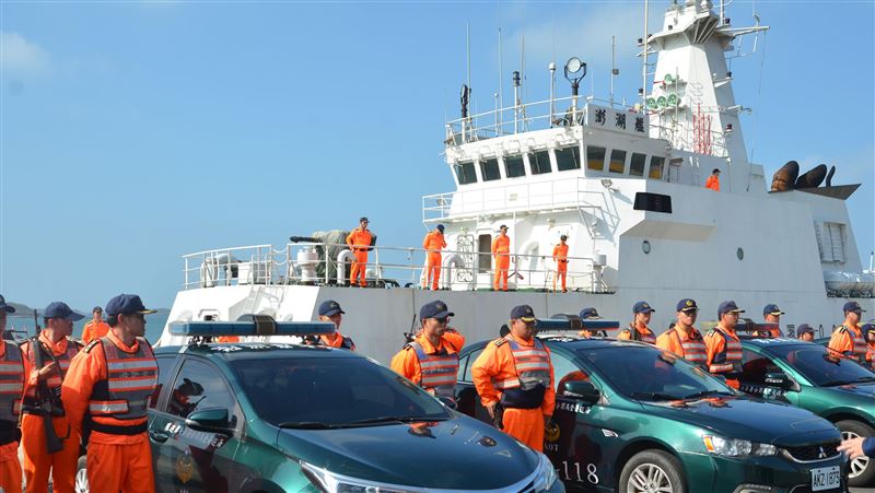 杜絕過年不法　澎湖海巡聯合威力掃蕩