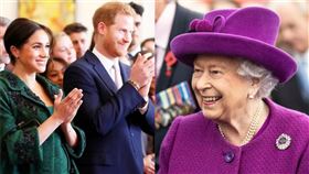 ▲哈利王子梅根 英國女王。（圖／翻攝自sussexroyal theroyalfamily  IG）