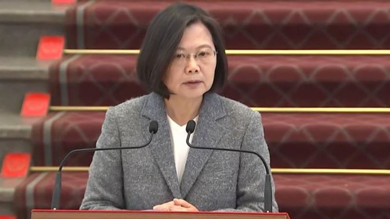 蔡英文簽署反滲透法　交付三項任務