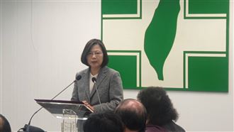 蔡英文：有人不喜歡對手才投民進黨