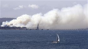 ▲澳洲野火煙霾壟罩。（圖／美聯社／達志影像）