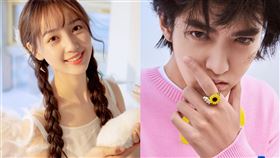 吳亦凡,鹿依Luna,秦牛正威（圖／翻攝自微博）