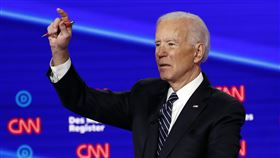 美國,民主黨初選,辯論,桑德斯,拜登(AP)