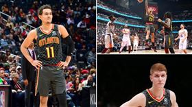 NBA／狂！3「小鷹」締造罕見紀錄
NBA,亞特蘭大老鷹,Trae Young,John Collins,Kevin Huerter
翻攝自推特