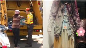 正妹倒垃圾遭「噴滿身」悲慘照曝光…網笑翻：隔著螢幕都味（圖／翻攝自爆怨公社）