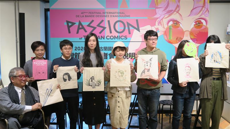 法國安古蘭漫畫節　台灣展新生代創作
