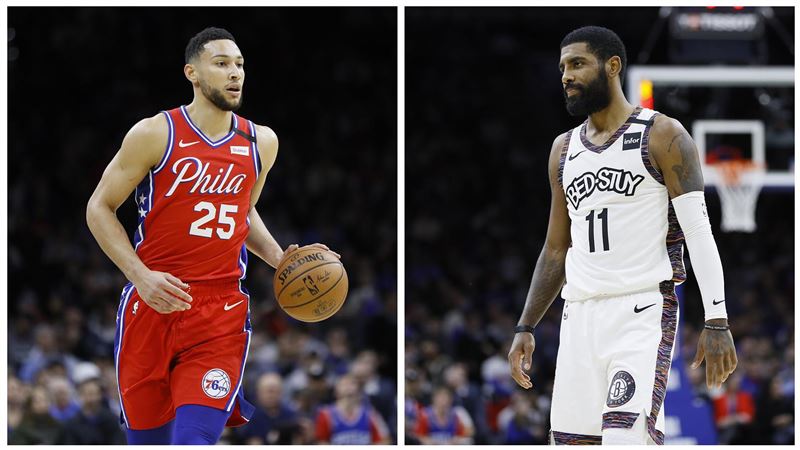 NBA／首度對決！　西蒙斯技壓厄文