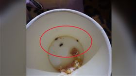 早餐店買玉米濃湯粥！她吃完見杯底「3顆屎」秒崩潰進醫院（圖／翻攝自爆怨公社）