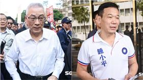 鍾小平，「吳敦義下台，我就回來」。（組圖／翻攝自資料照）