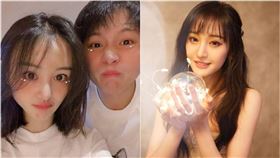 鄭爽,張恒（圖／翻攝自會火微博、鄭爽微博事務部微博）