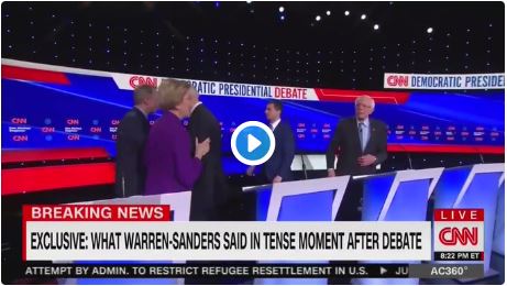 CNN：民主黨初選辯論後　互嗆騙子