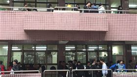 １０９學測，松山高中 （圖／記者簡若羽攝影）